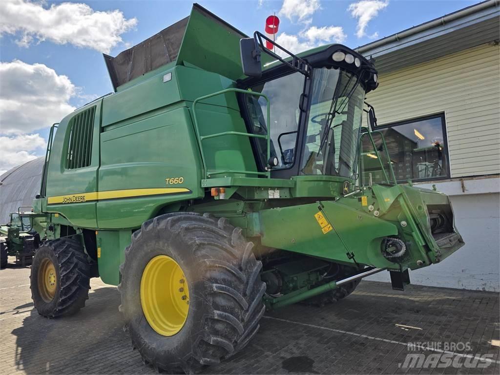 John Deere T660 Ražas novākšanas kombaini
