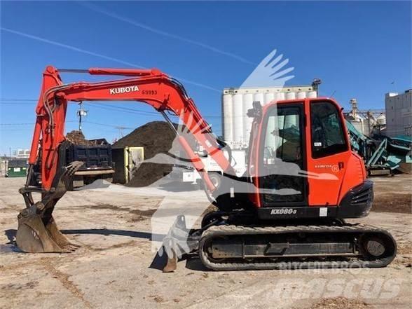Kubota KX080-3 Kāpurķēžu ekskavatori