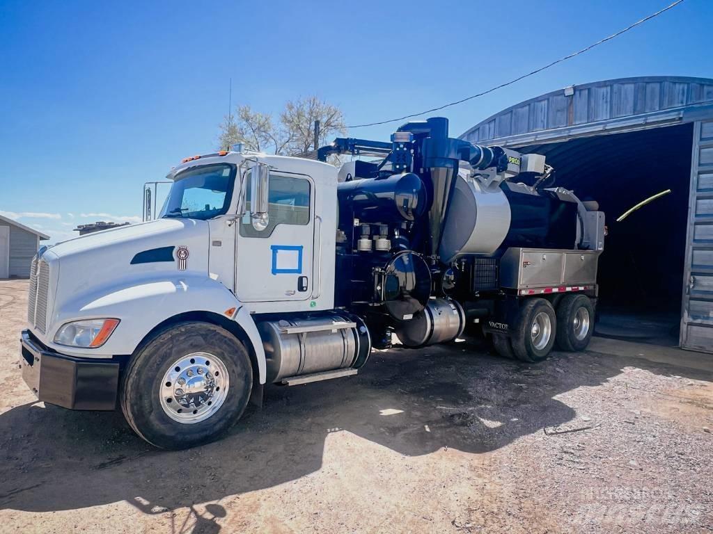 Kenworth T 370 Kombinētās vakumsūkņa mašīnas