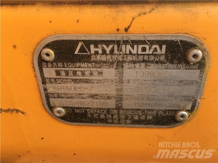 Hyundai R150LC-7 Kāpurķēžu ekskavatori