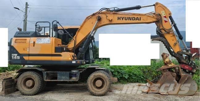 Hyundai HW 145 Ekskavatori uz riteņiem