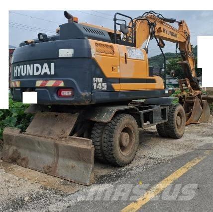 Hyundai HW 145 Ekskavatori uz riteņiem