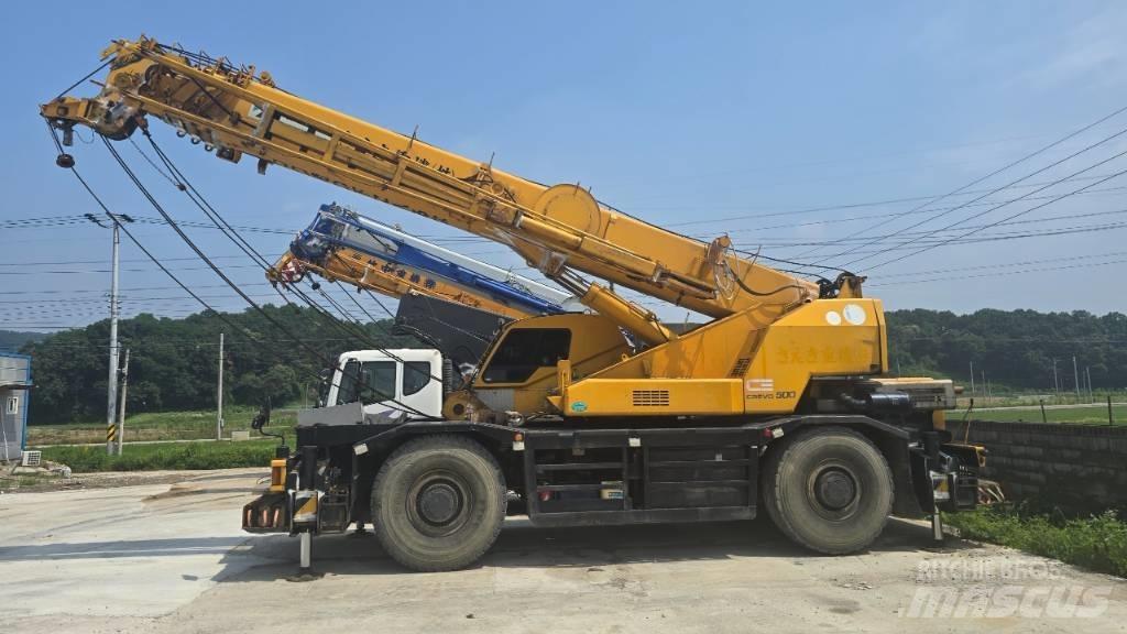 Tadano tr500m-3 Celtņi nelīdzenām virsmām