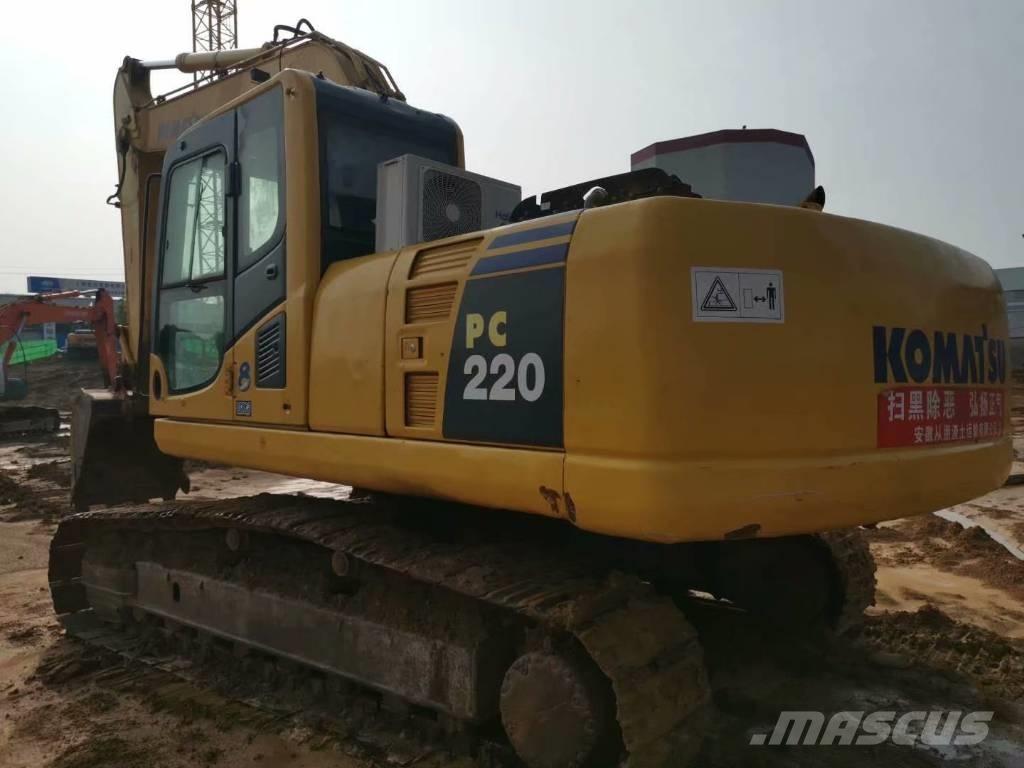 Komatsu pc220-8 Kāpurķēžu ekskavatori