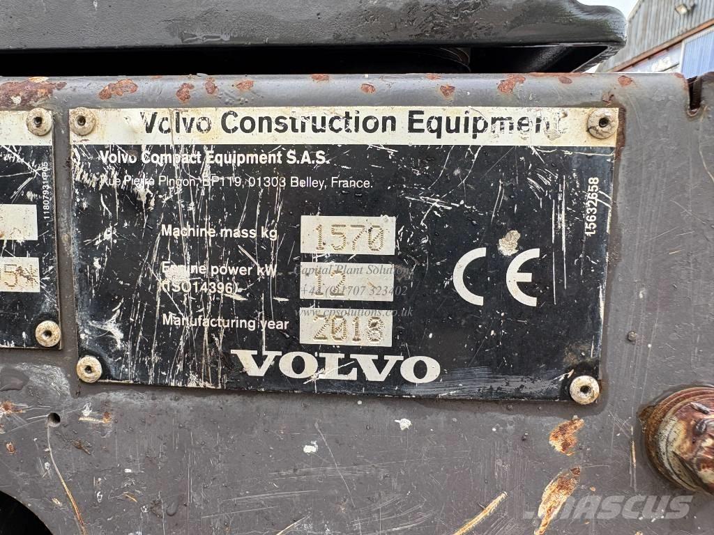 Volvo EC 15 D Mini ekskavatori < 7 t