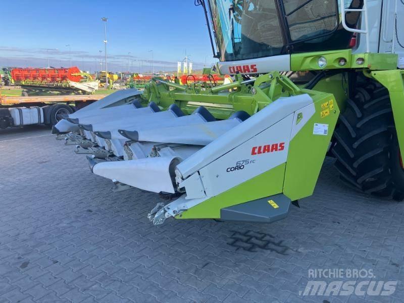 CLAAS CORIO 675 FC Ražas novākšanas galvas