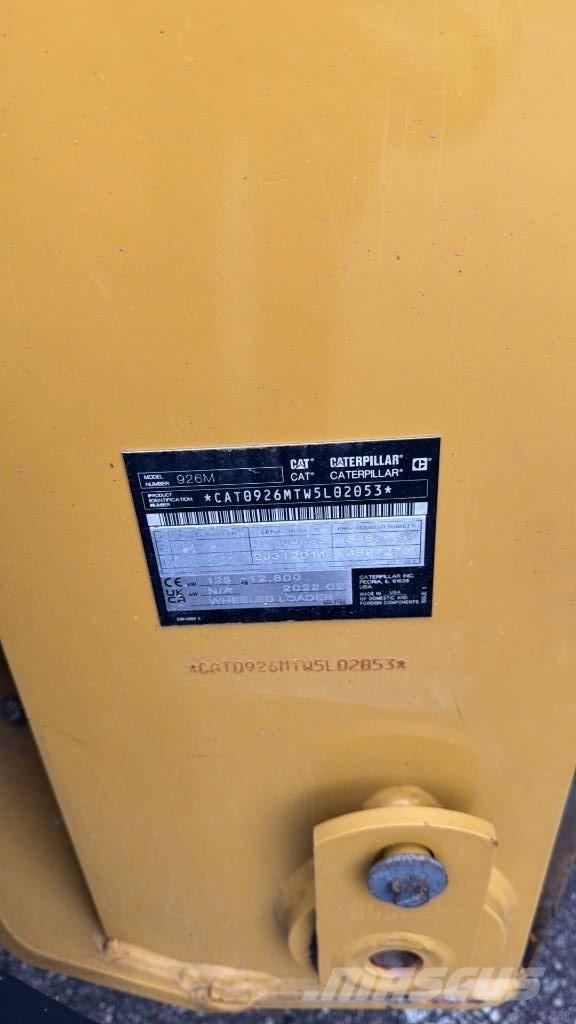 CAT 926M Iekrāvēji uz riteņiem
