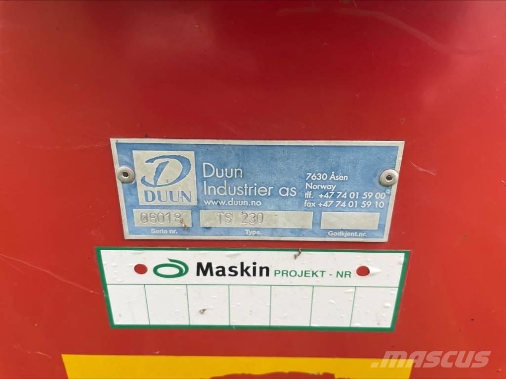 Duun TS 230 Sniega naži un tīrītāji