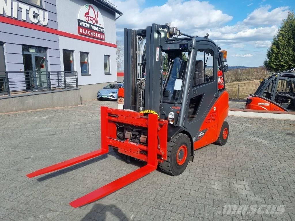 Linde H35D-02 Tehnika ar dīzeļa dzinēju
