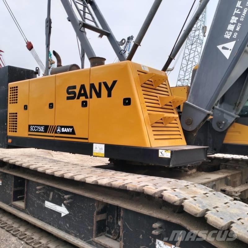 Sany SCC 750 E Kāpurķēžu ceļamkrāni