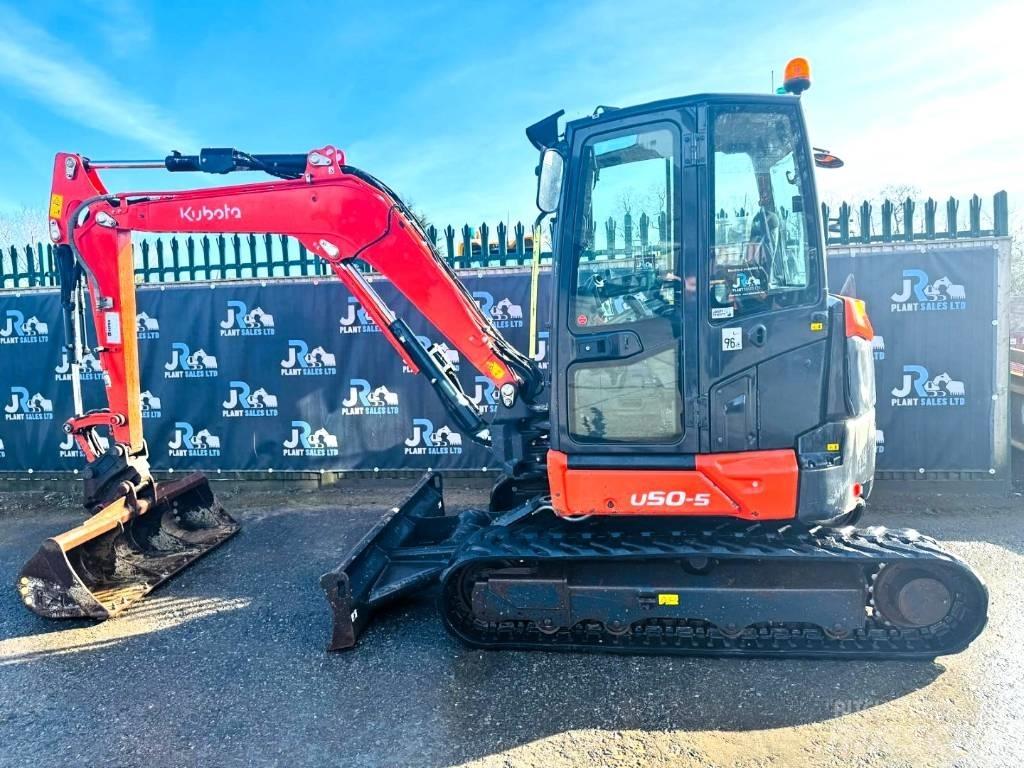 Kubota U50-5 Mini ekskavatori < 7 t
