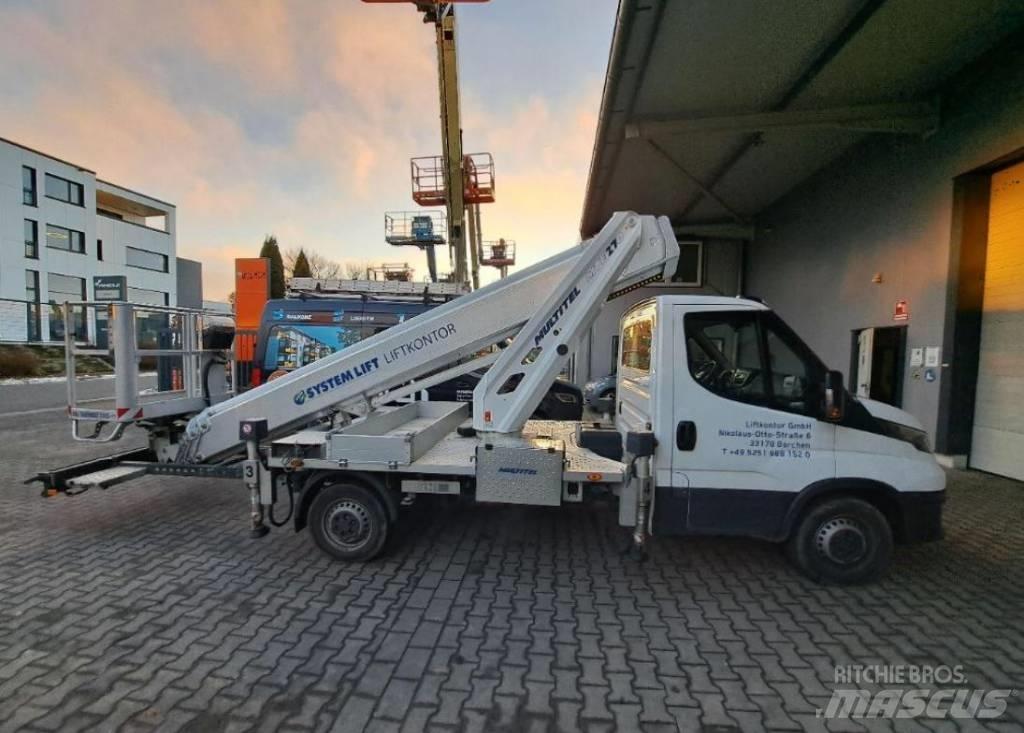 Multitel MTE 270 EX Pacēlāji uz automašīnas bāzes