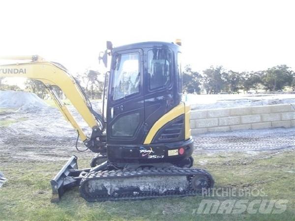 Hyundai R35Z-7 Mini ekskavatori < 7 t