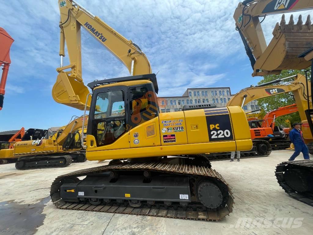 Komatsu PC 220-7 Kāpurķēžu ekskavatori