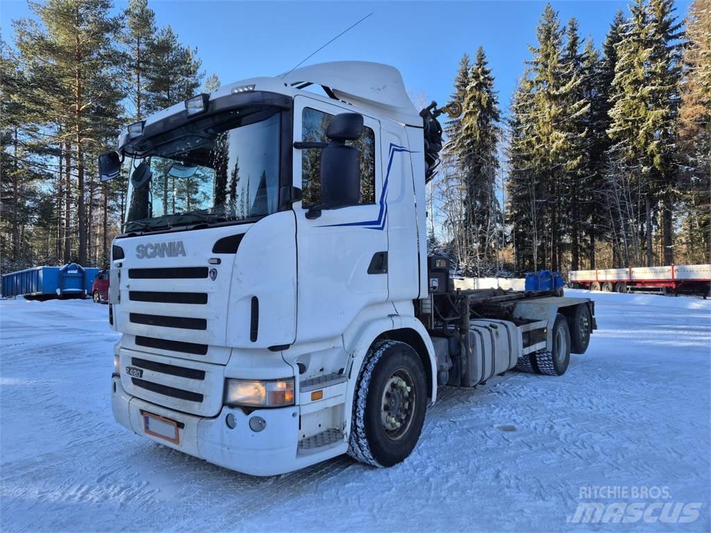 Scania R420 Smagās mašīnas ar celtni