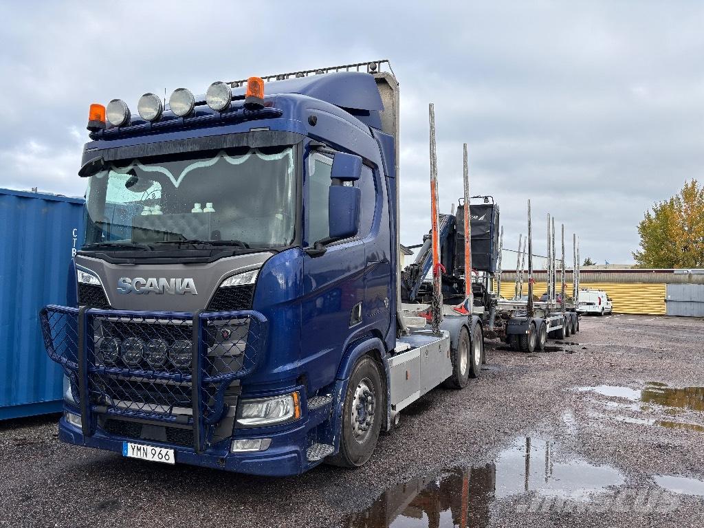 Scania R650B6X4NB Kokvedēji