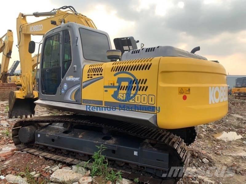 Kobelco SK 200 SD Kāpurķēžu ekskavatori