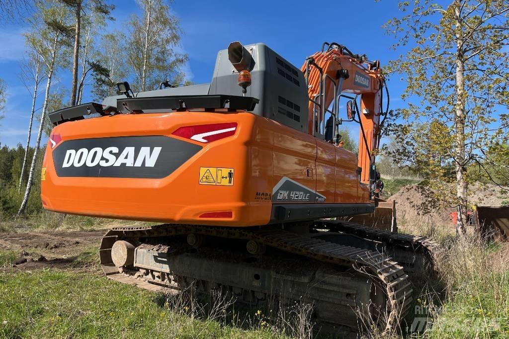 Doosan DX 420 LC Kāpurķēžu ekskavatori