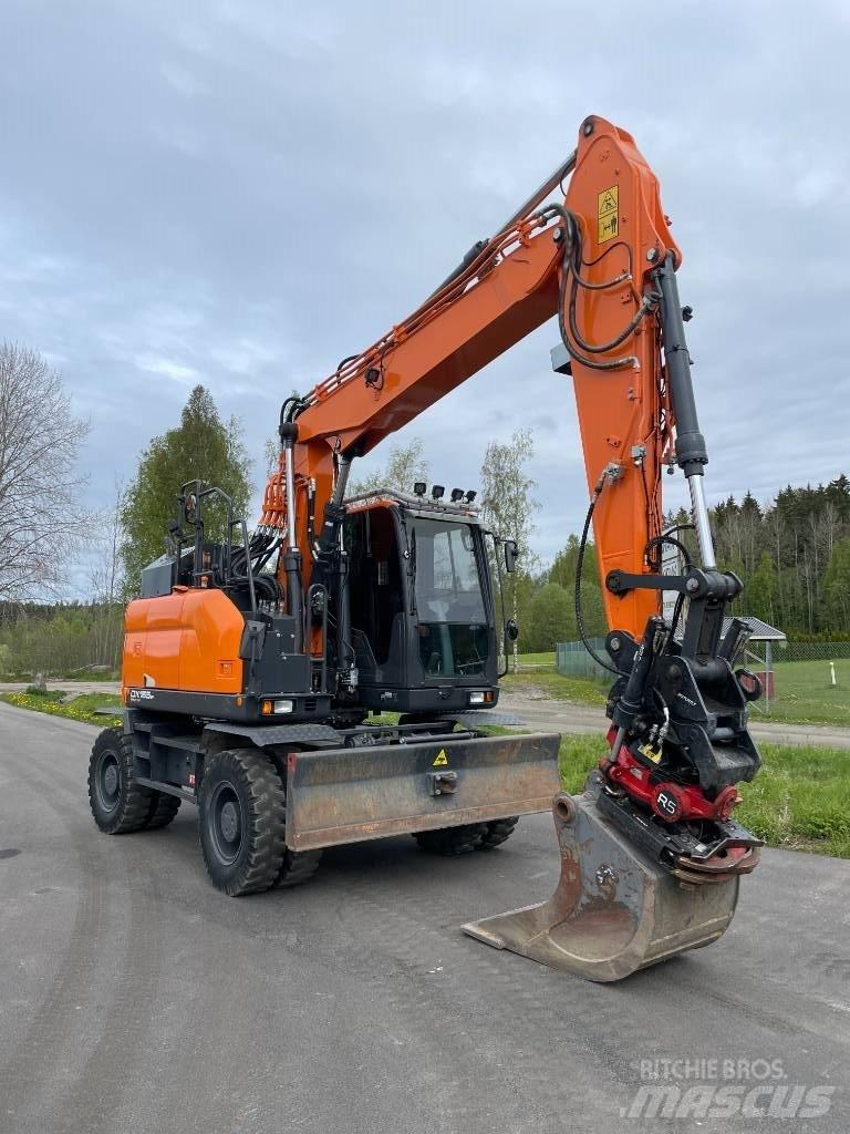 Doosan DX 165 W Ekskavatori uz riteņiem