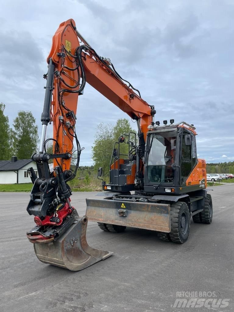 Doosan DX 165 W Ekskavatori uz riteņiem