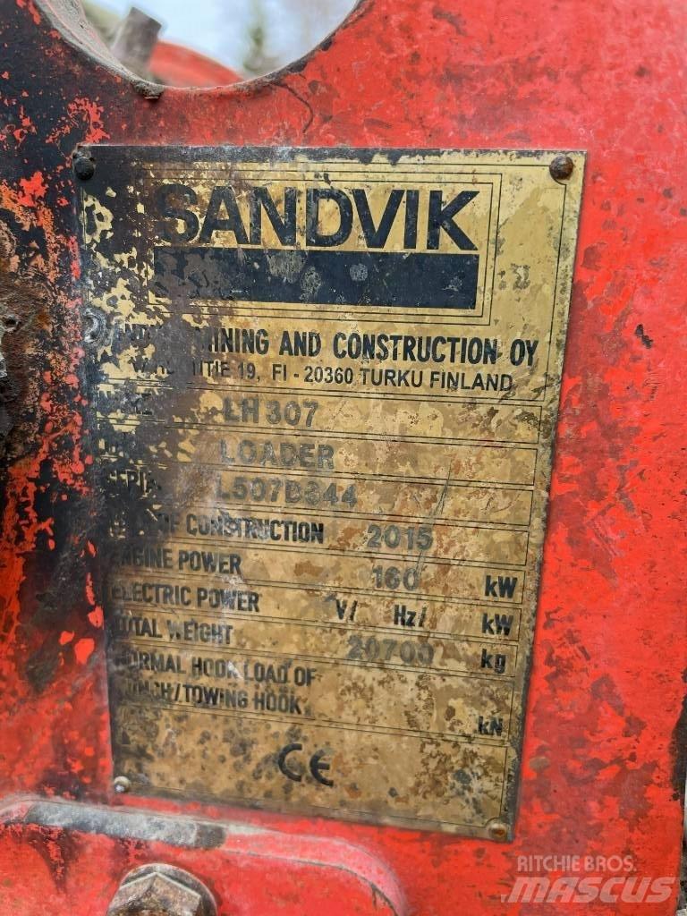 Sandvik LH 307 Pazemes iekrāvēji