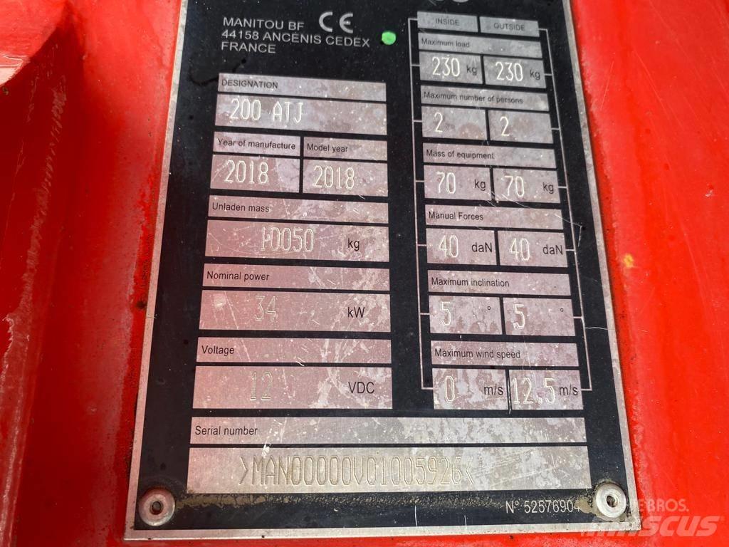 Manitou 200 ATJ Strēles pacēlāji