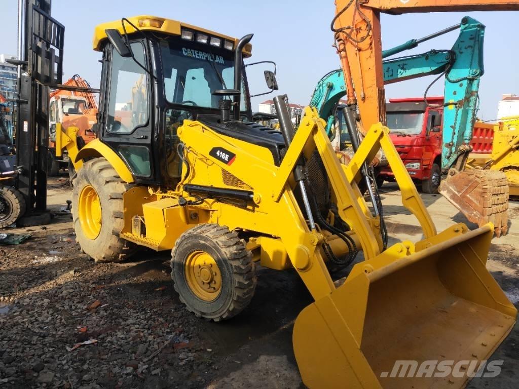 CAT 416E Ekskavatori-iekrāvēji