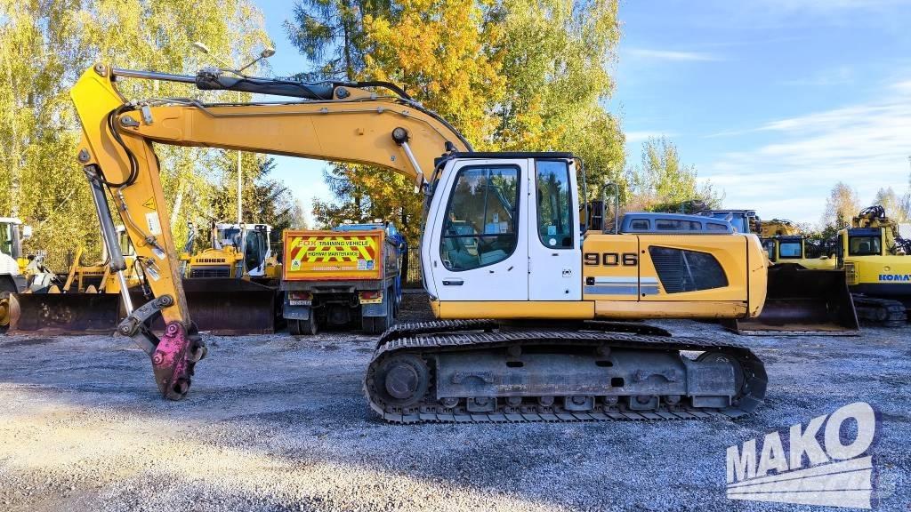 Liebherr R 906 LC Kāpurķēžu ekskavatori