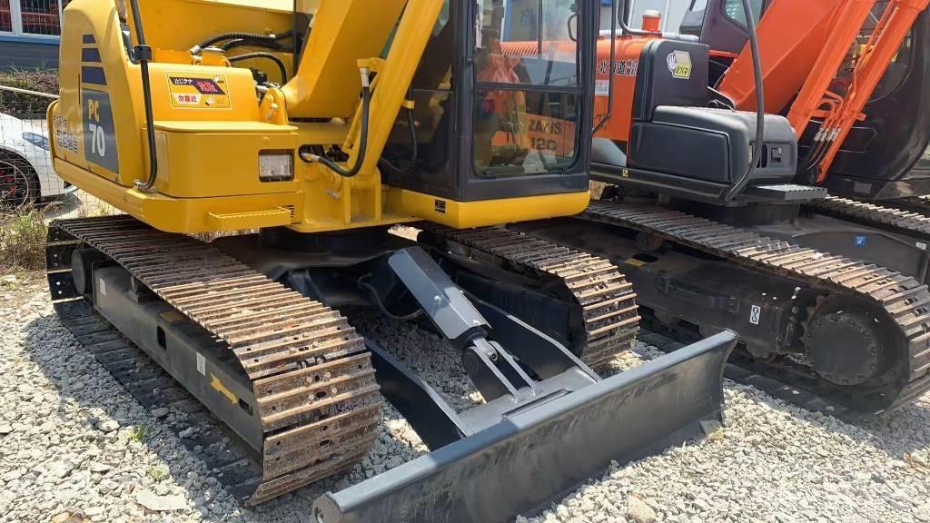 Komatsu PC 70 Kāpurķēžu ekskavatori