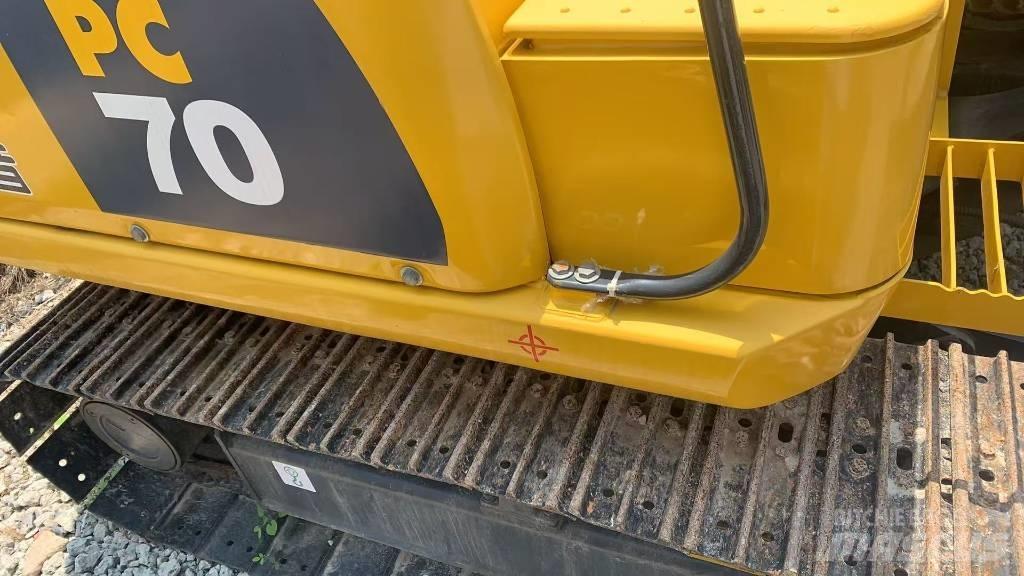 Komatsu PC 70 Kāpurķēžu ekskavatori