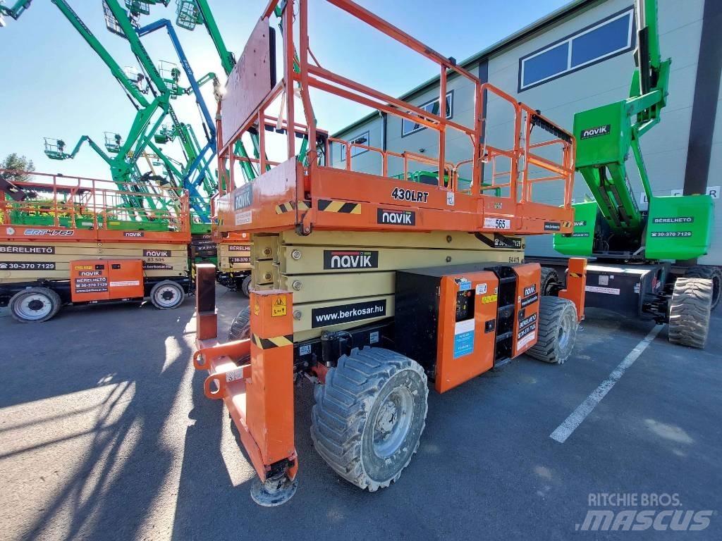 JLG 430 LRT Šķerveida pacēlāji