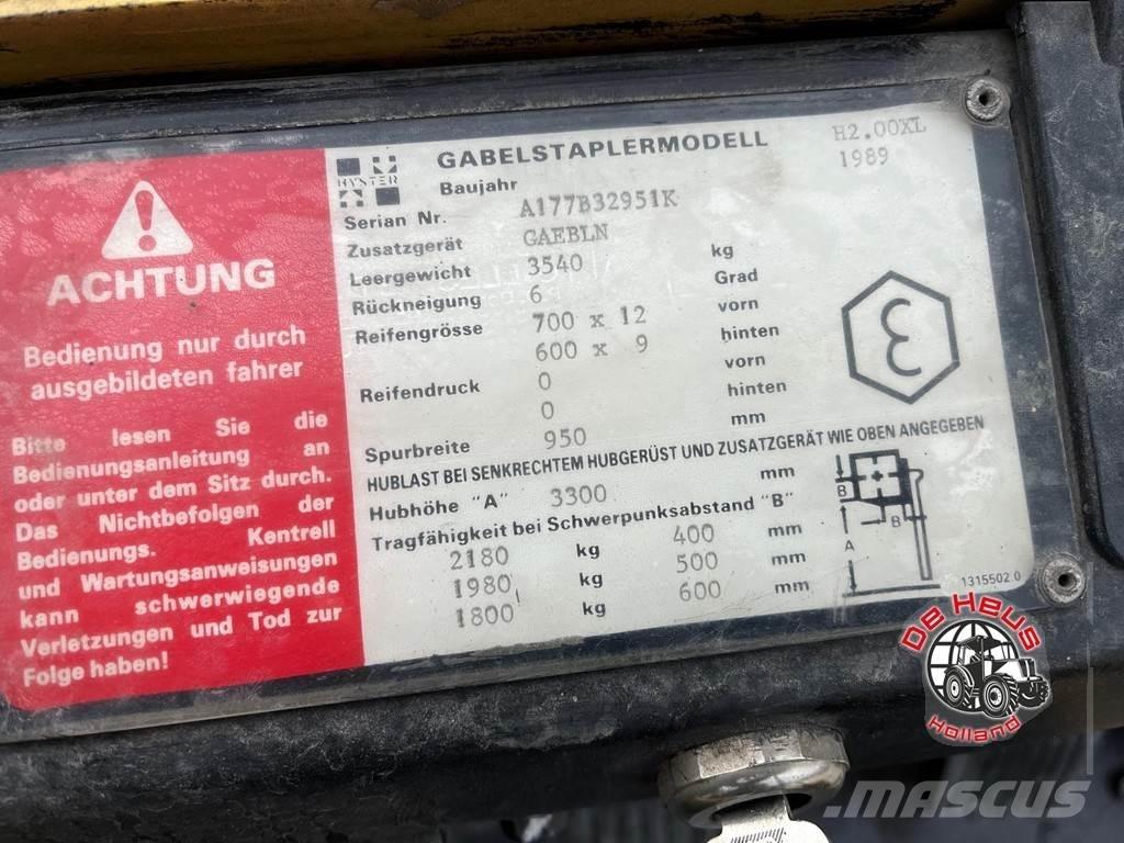 Hyster H2.00XL Autokrāvēji - citi