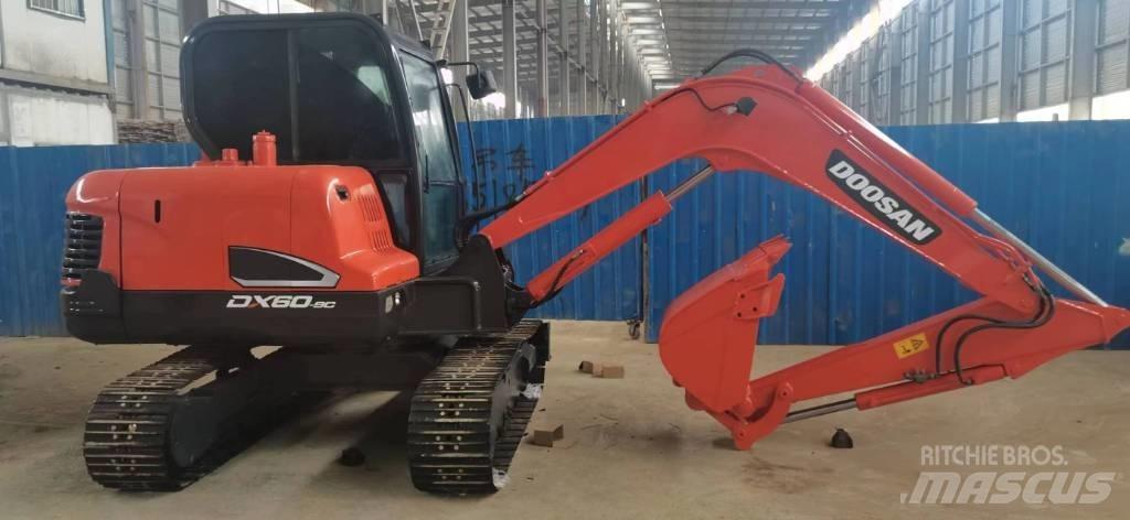 Doosan 60-9c Kāpurķēžu ekskavatori
