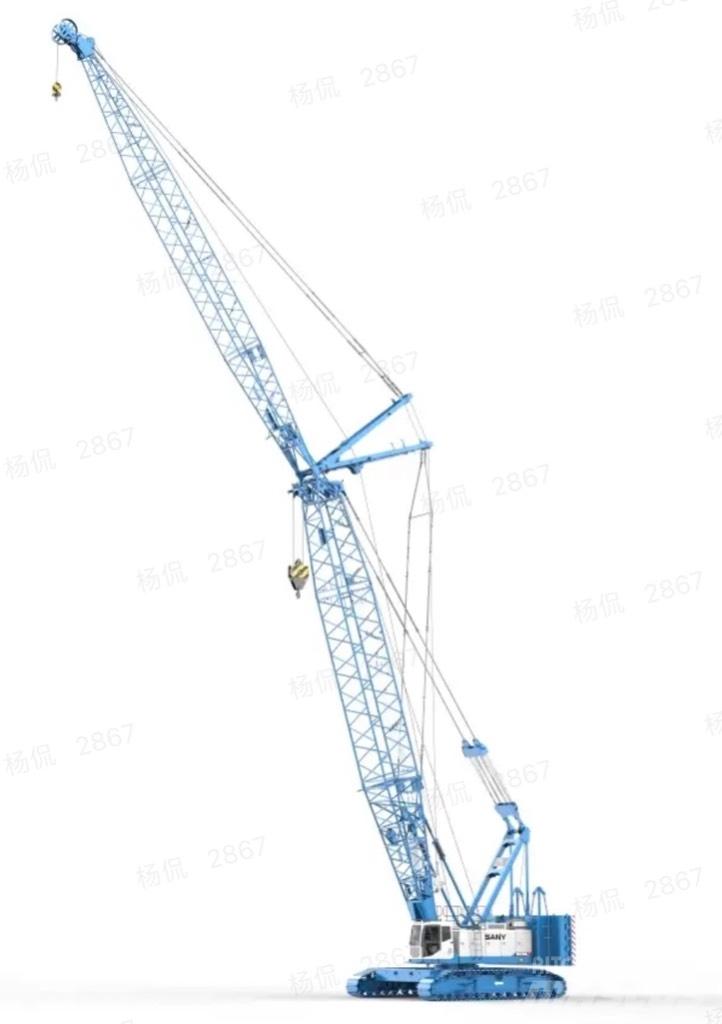 Sany SCE1350A-EV Kāpurķēžu ceļamkrāni