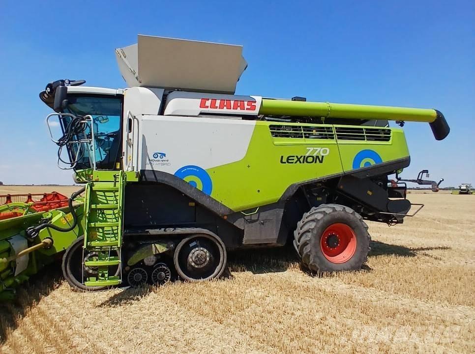 CLAAS Lexion 770 TT Ražas novākšanas kombaini
