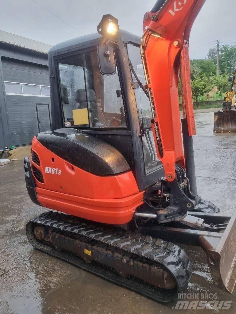 Kubota KX 61 Mini ekskavatori < 7 t