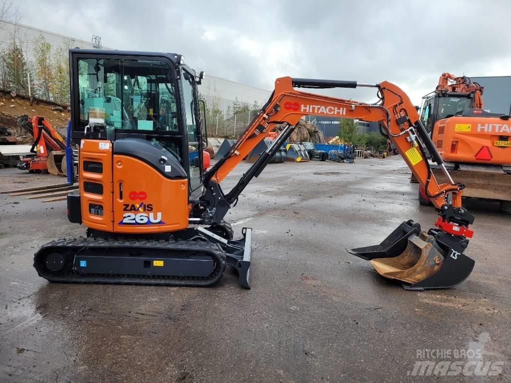 Hitachi ZX 26 U-6 Mini ekskavatori < 7 t