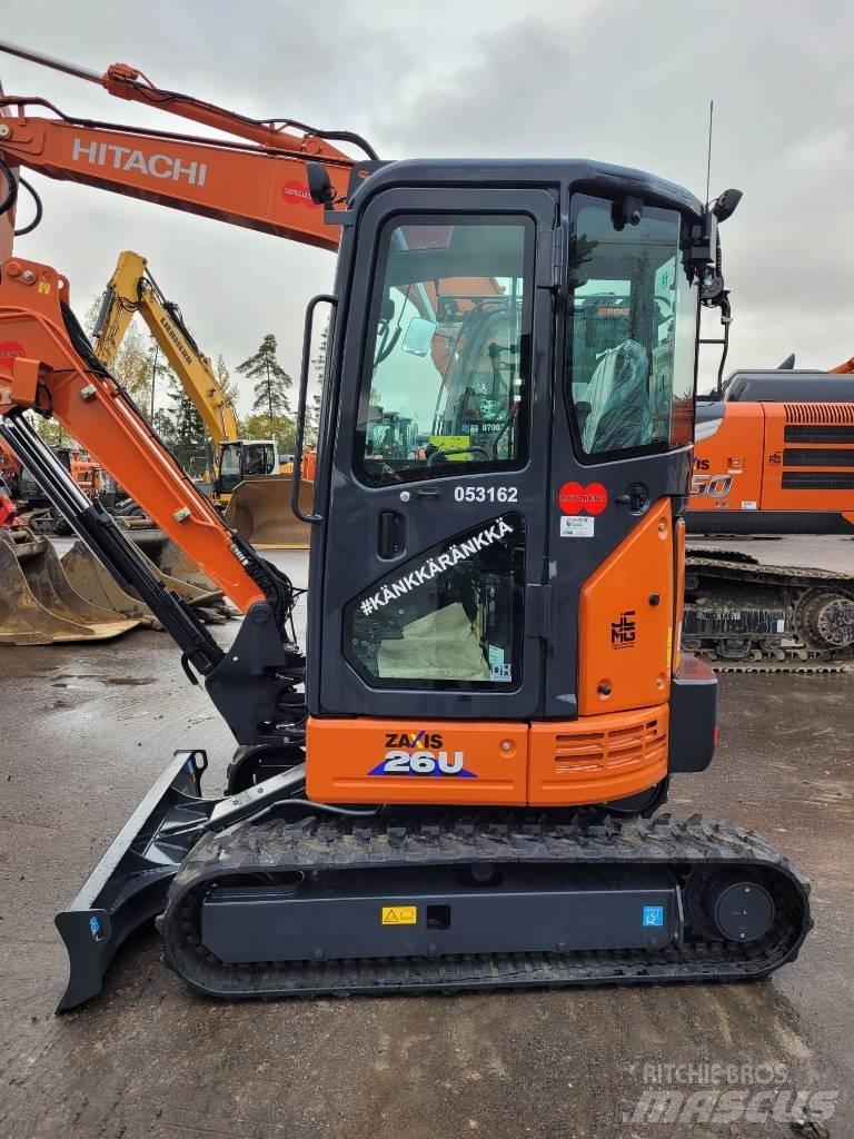 Hitachi ZX 26 U-6 Mini ekskavatori < 7 t