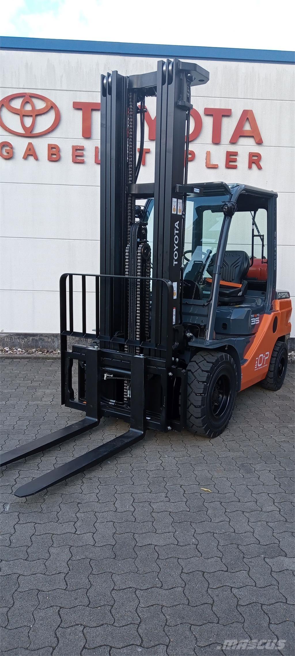 Toyota 02-8FGJF35 LPG tehnika