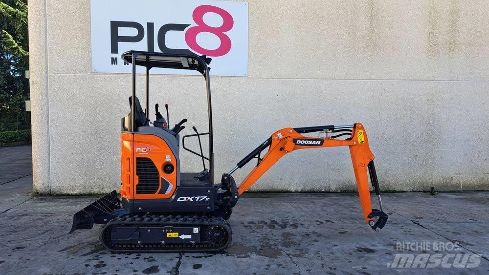 Develon DX 17 Z-7 Mini ekskavatori < 7 t