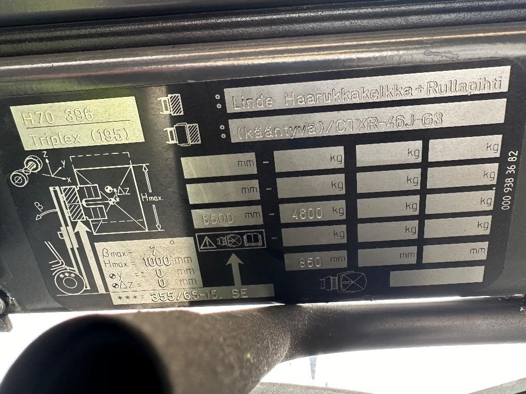 Linde H 70 D Tehnika ar dīzeļa dzinēju