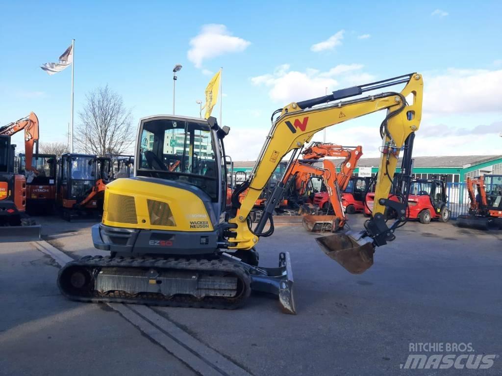 Wacker Neuson EZ 50 Kāpurķēžu ekskavatori