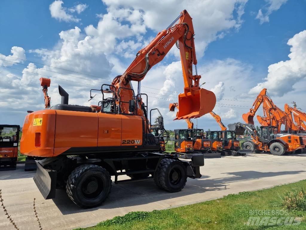 Hitachi ZX220W-6 Ekskavatori uz riteņiem