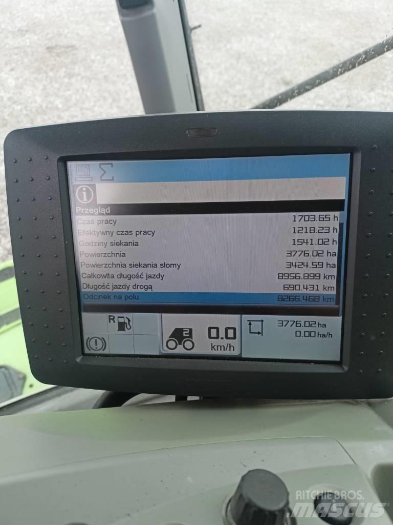 CLAAS Lexion 670 Ražas novākšanas kombaini