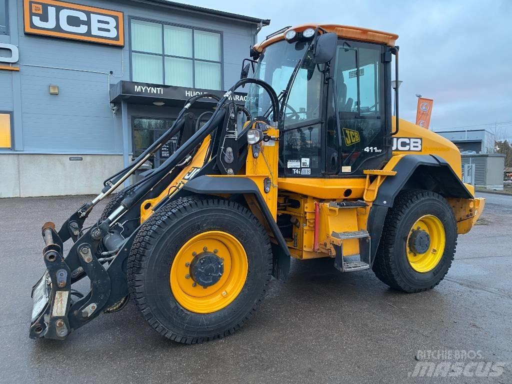 JCB 411 HT T4i Iekrāvēji uz riteņiem