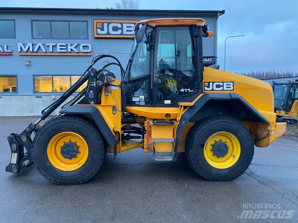 JCB 411 HT T4i Iekrāvēji uz riteņiem