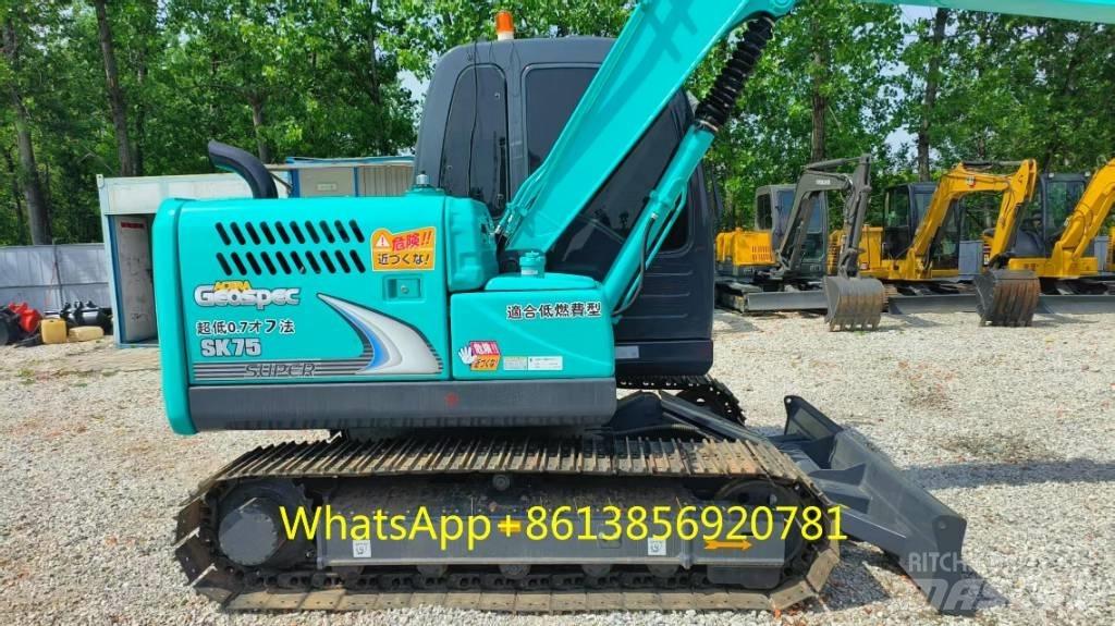 Kobelco SK 75 Kāpurķēžu ekskavatori
