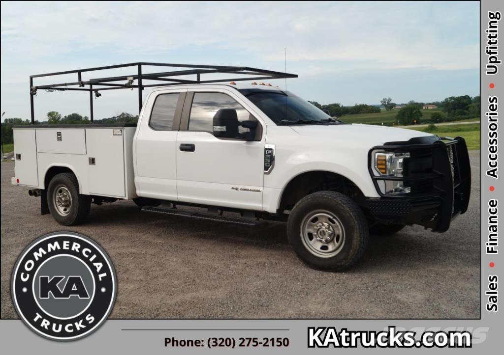 Ford F 350 XL SD Vieglais kravas automobilis/izkraušana no sāniem