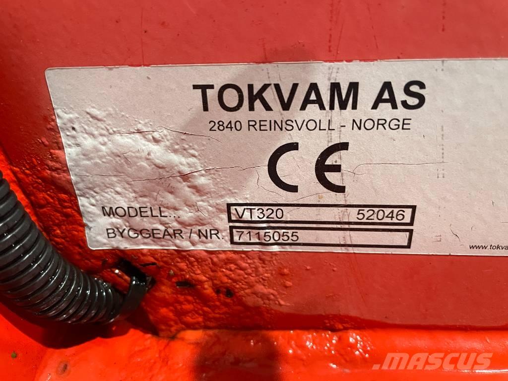 Tokvam VT 320 Sniega naži un tīrītāji