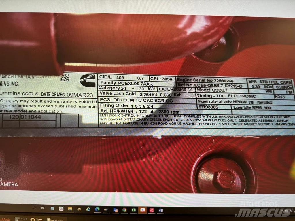 Cummins QSB6.7C-T4 Būvniecība- Citi